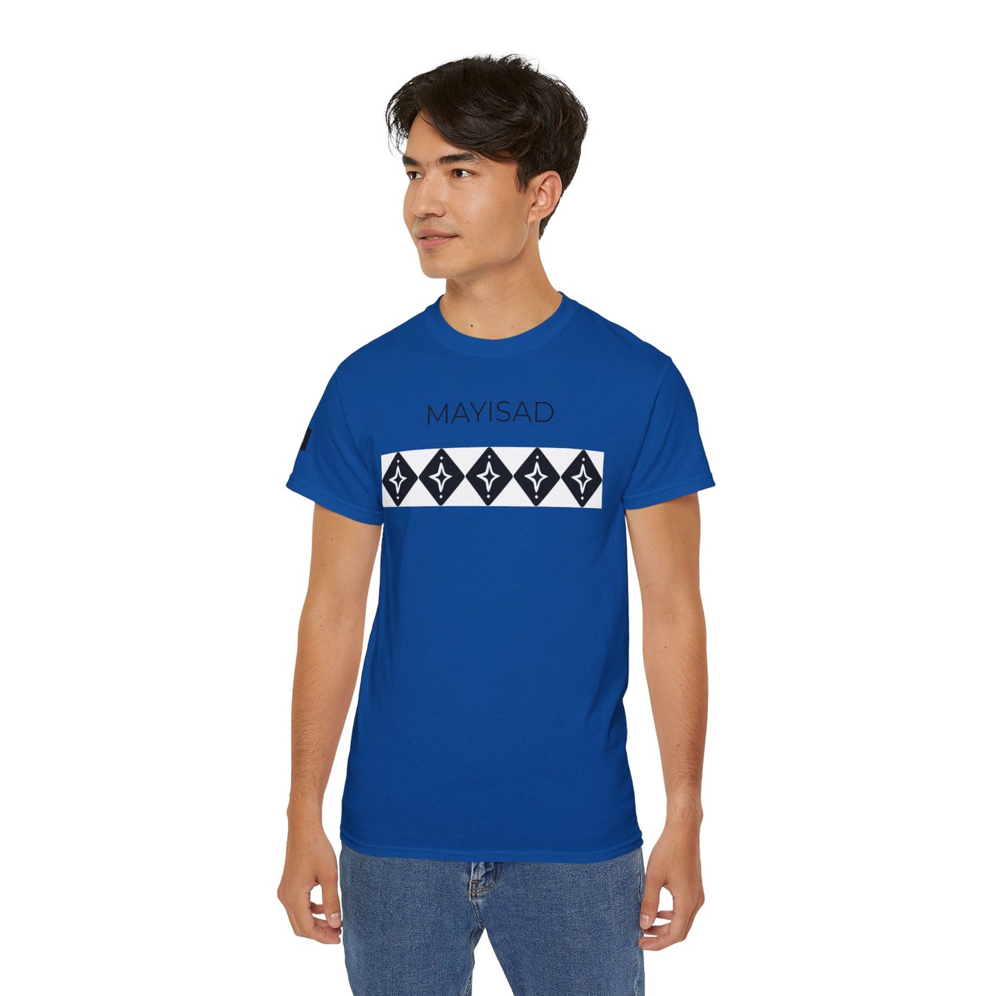 Camiseta de manga corta y cuello redondo