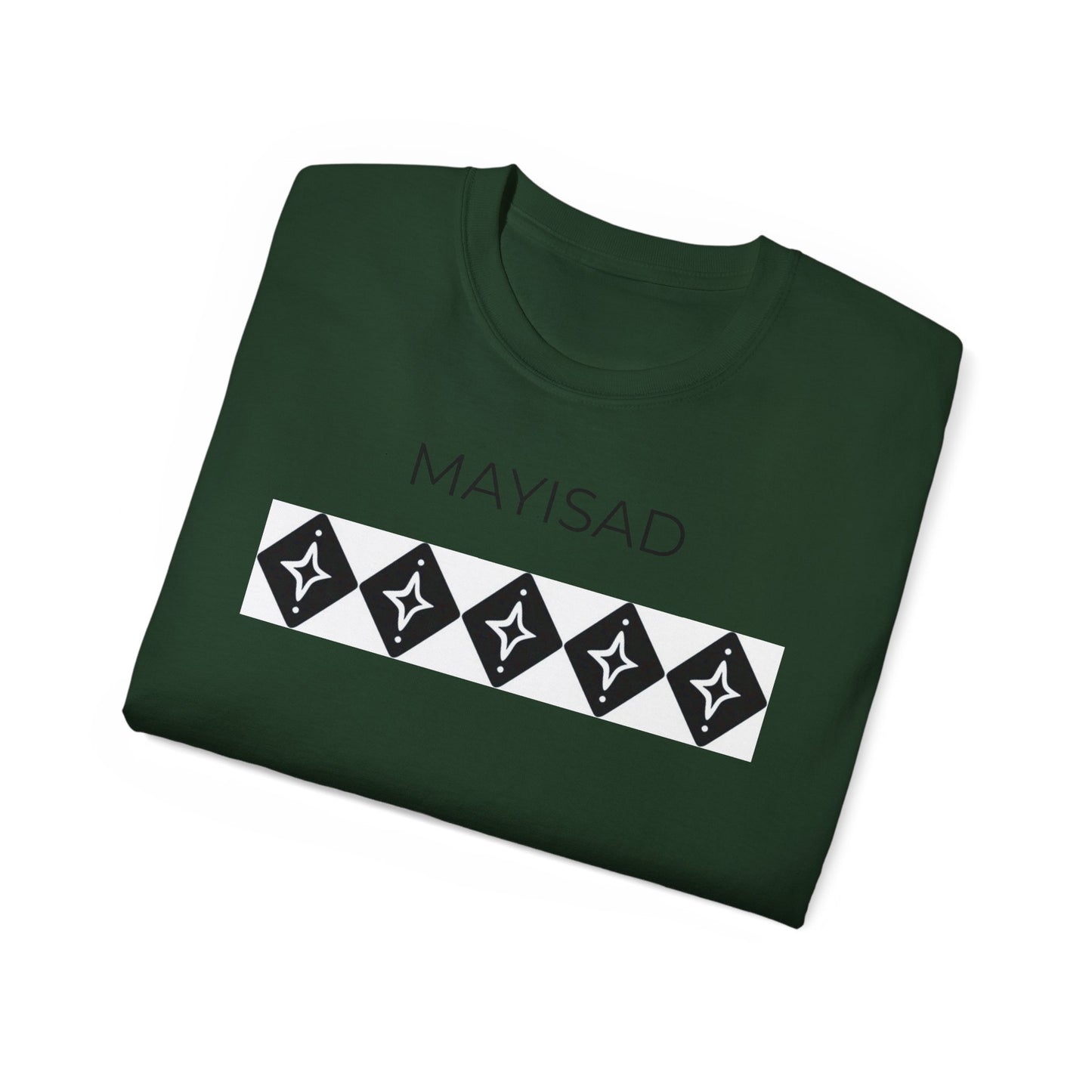 Camiseta de manga corta y cuello redondo