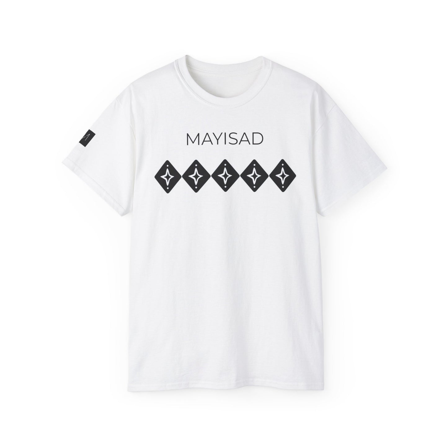Camiseta de manga corta y cuello redondo
