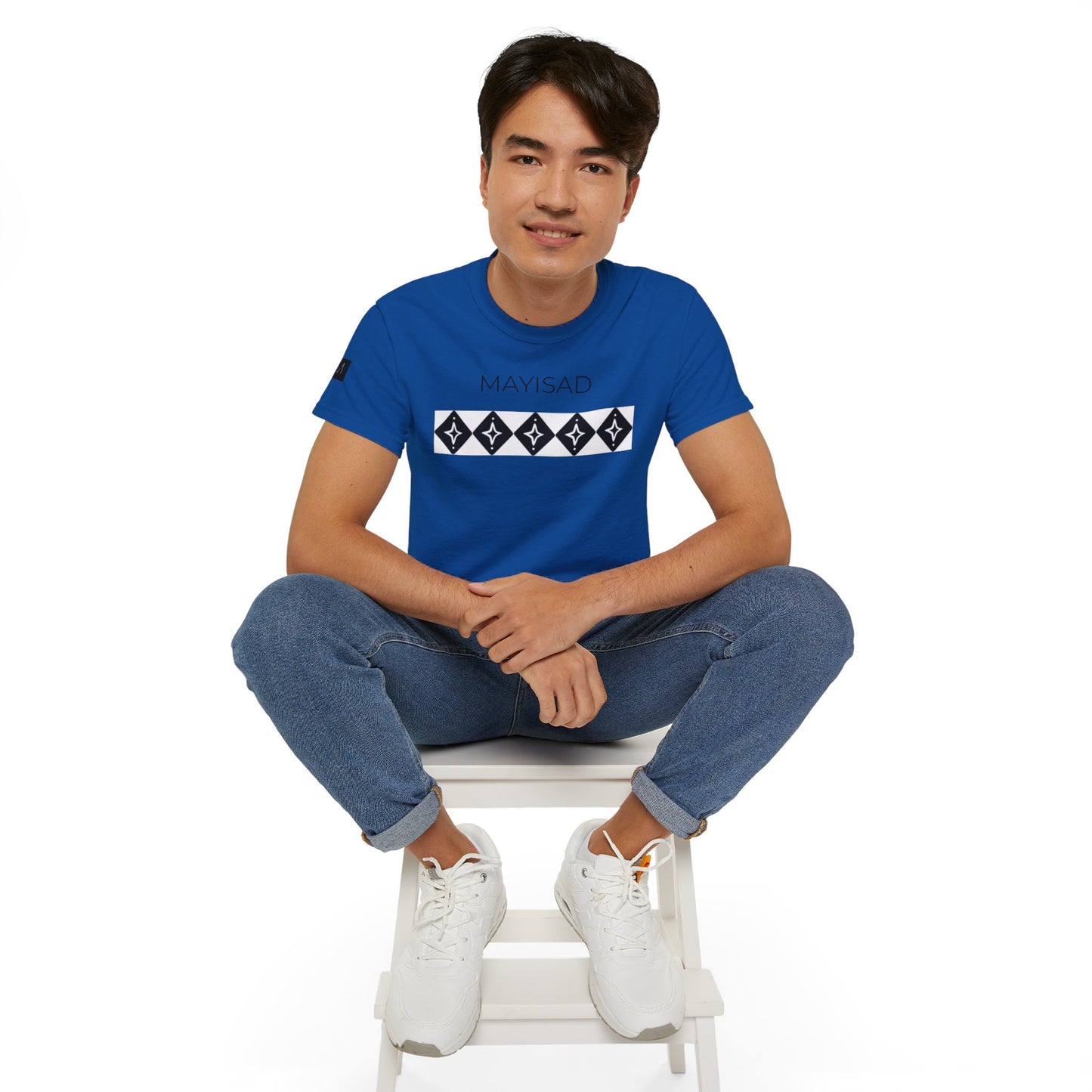 Camiseta de manga corta y cuello redondo