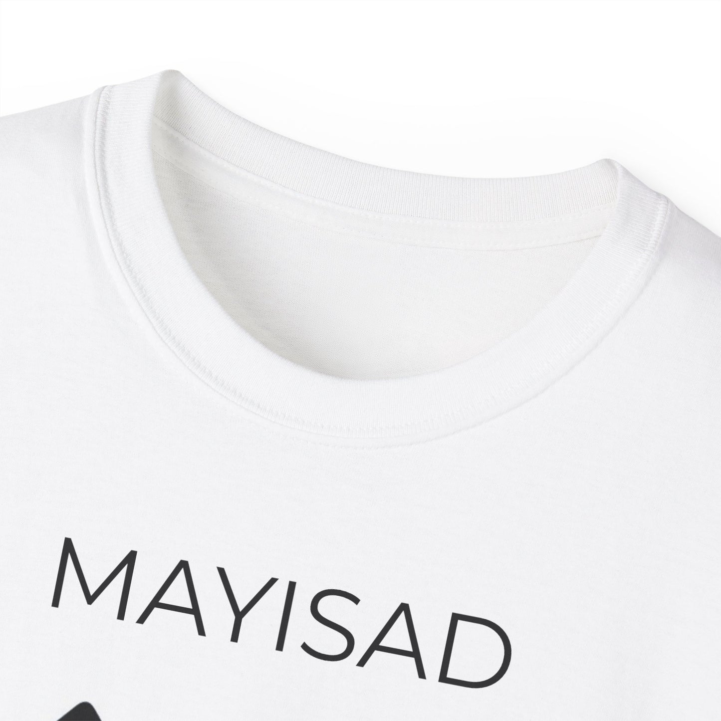 Camiseta de manga corta y cuello redondo