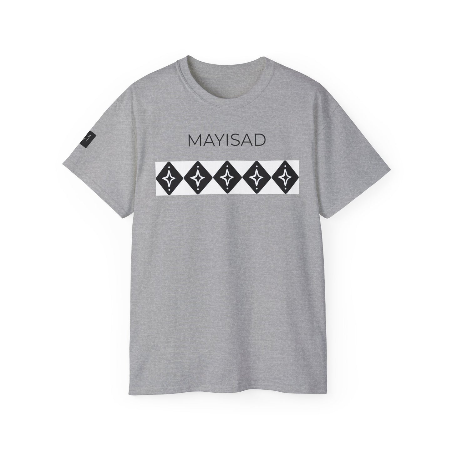 Camiseta de manga corta y cuello redondo