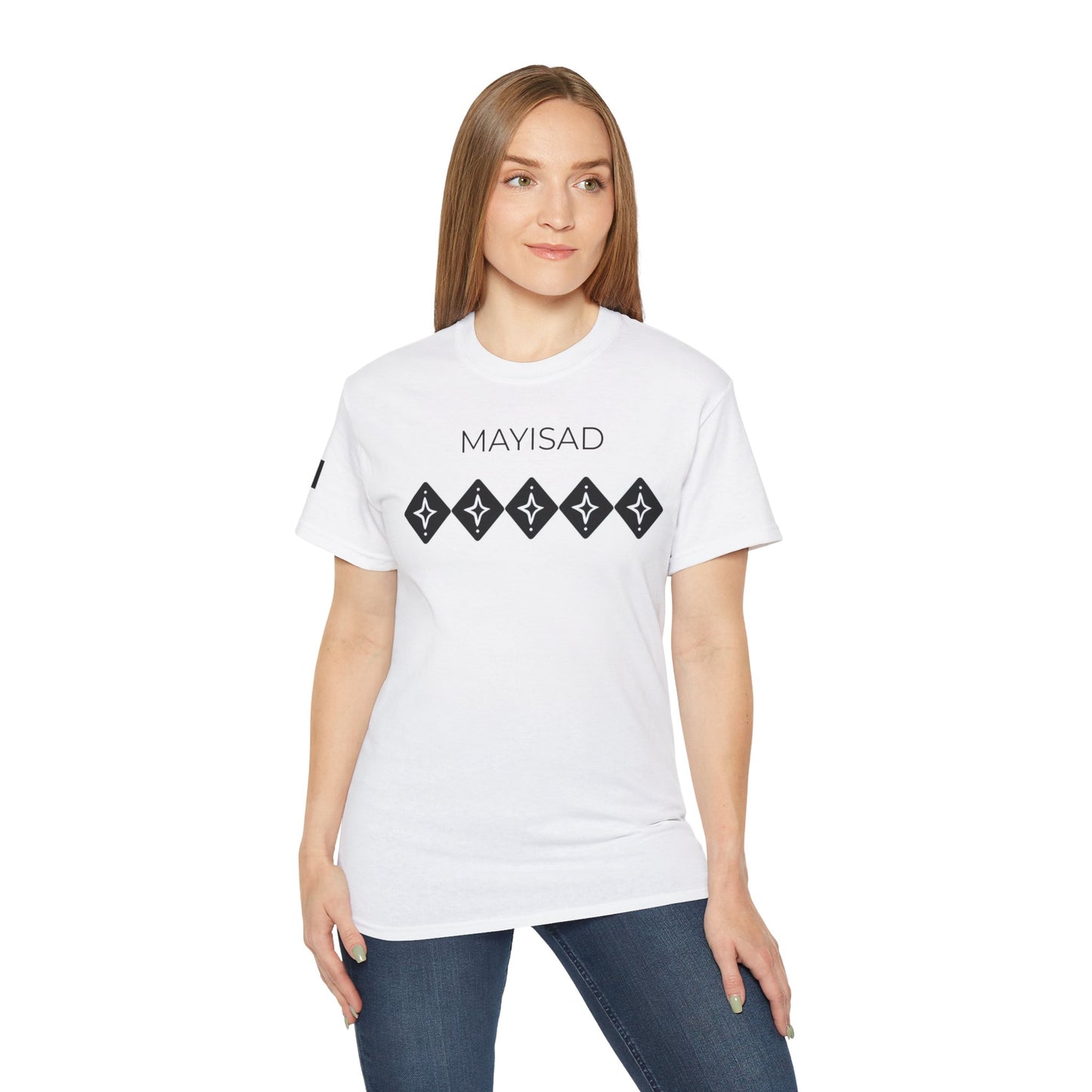 Camiseta manga corta cuello redondo MAYISAD