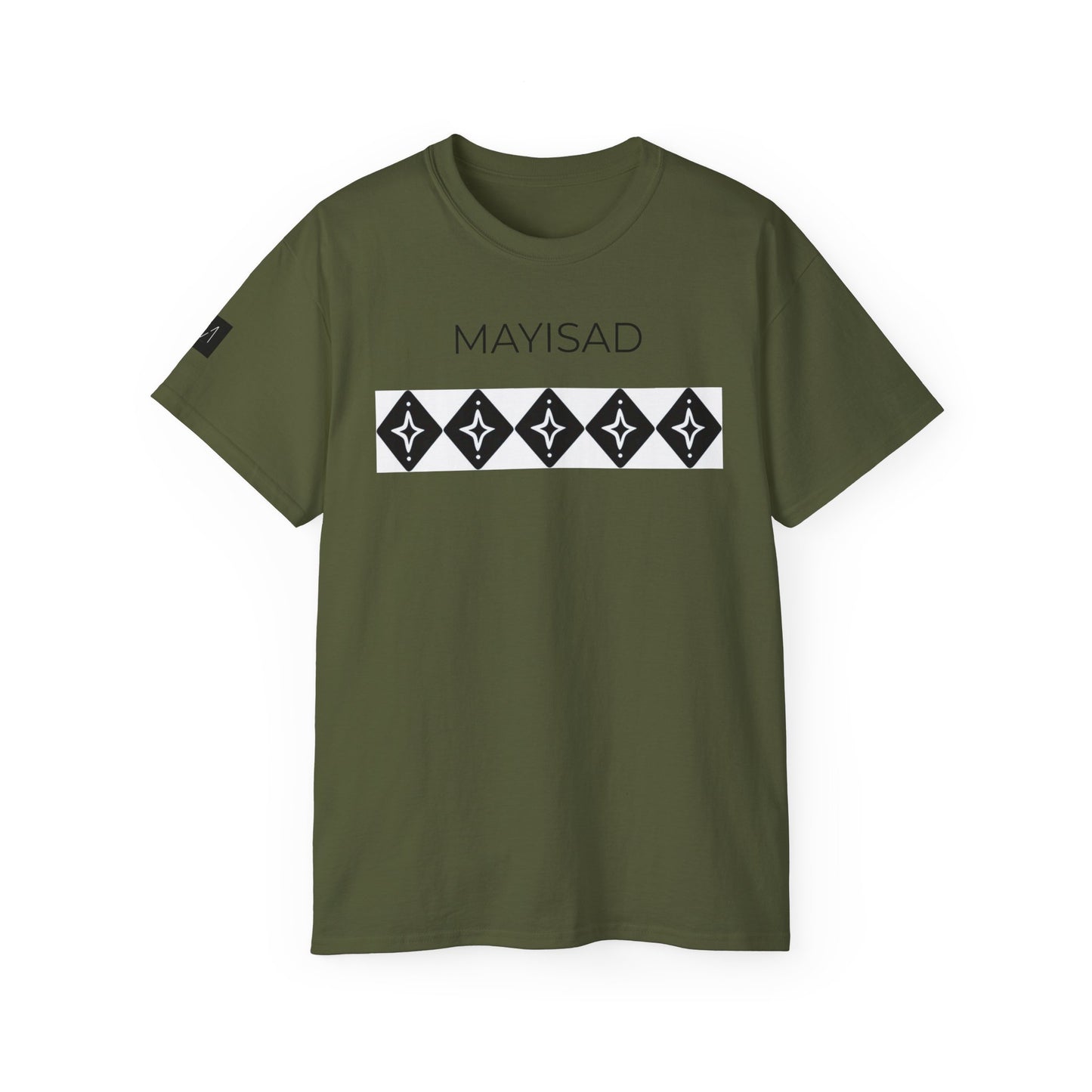 Camiseta de manga corta y cuello redondo