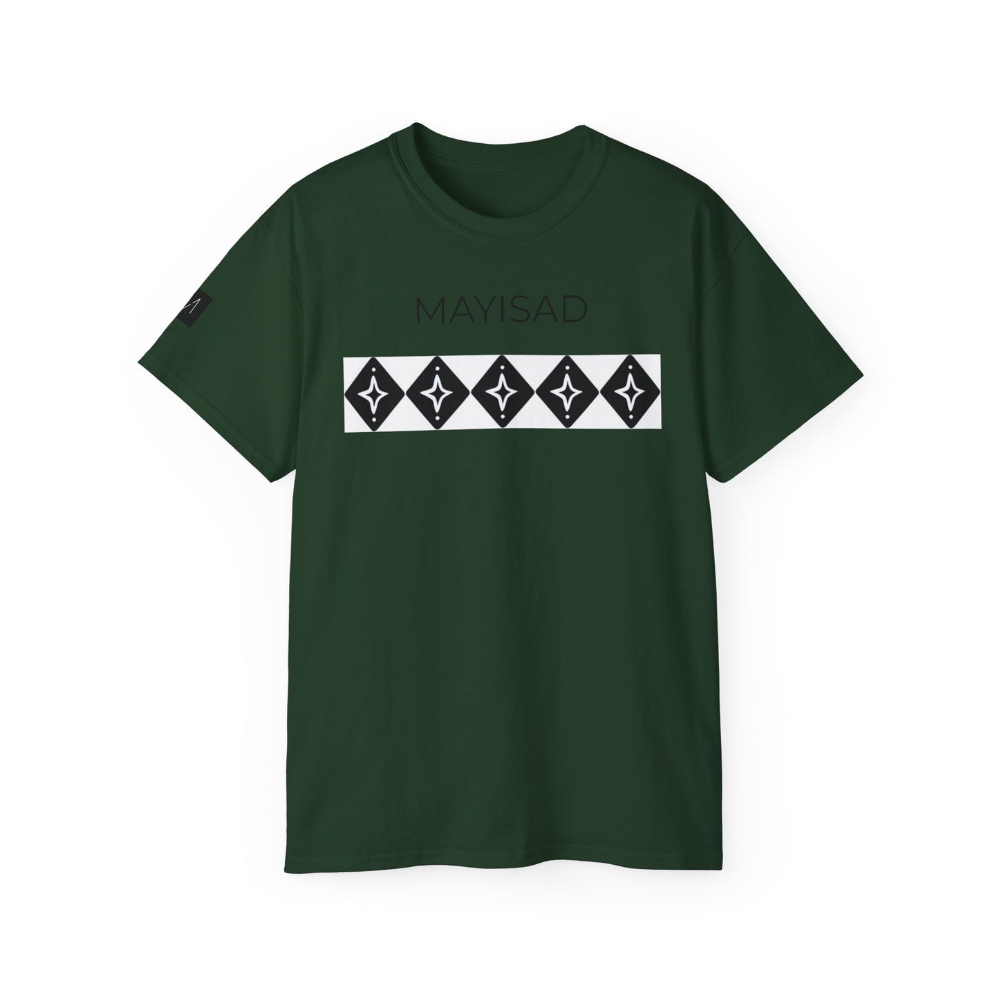 Camiseta de manga corta y cuello redondo