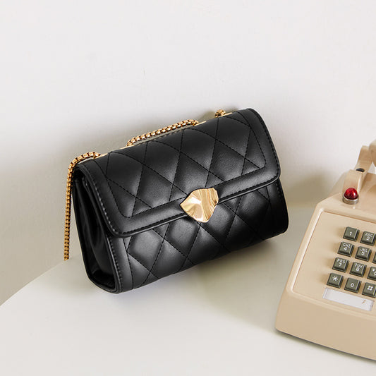Bolso bandolera ligero de lujo con cadena para llevar debajo del brazo