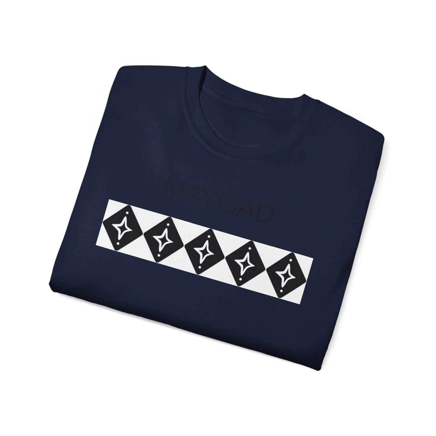 Camiseta de manga corta y cuello redondo