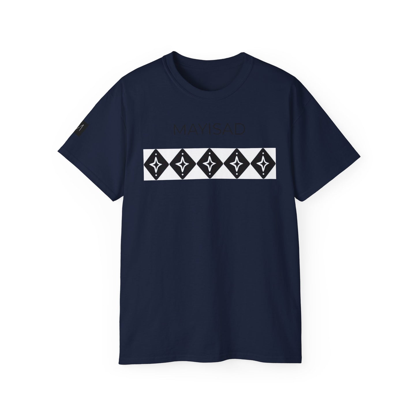 Camiseta de manga corta y cuello redondo