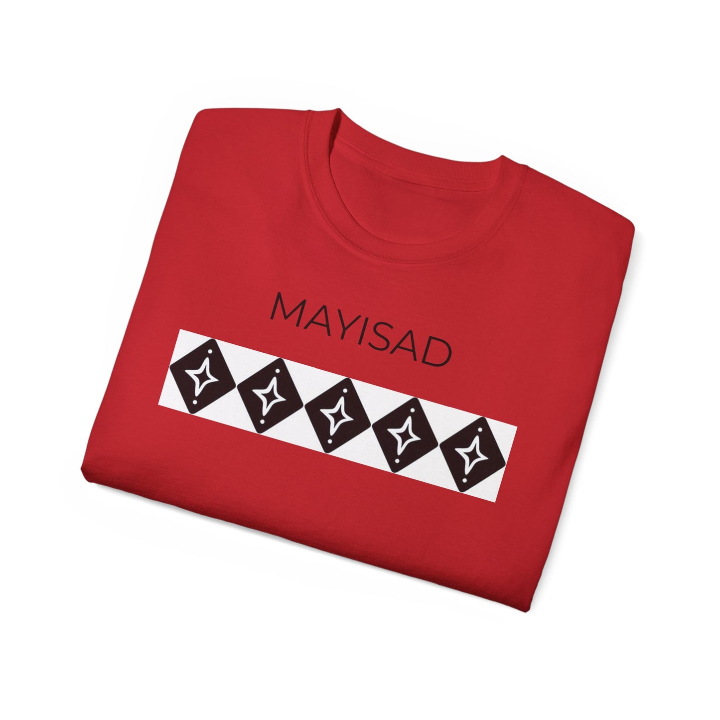Camiseta de manga corta y cuello redondo
