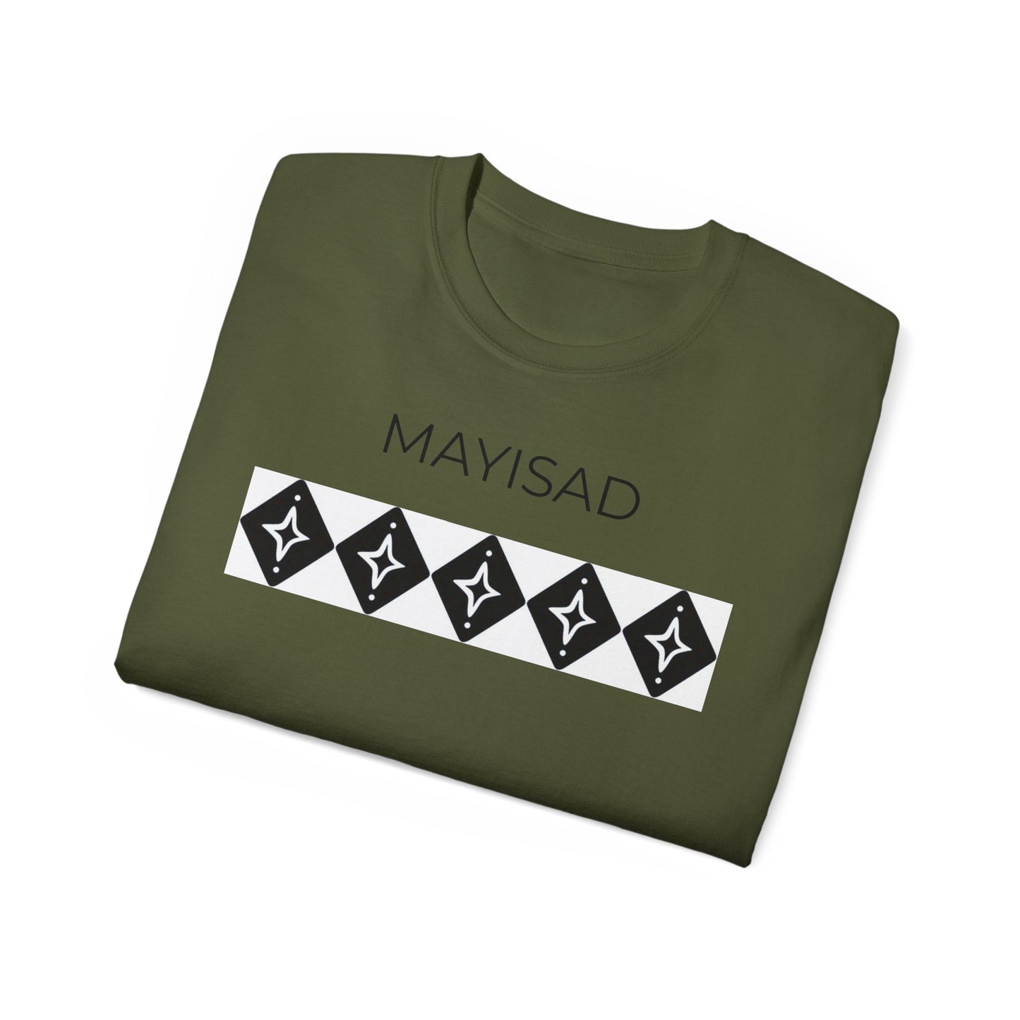 Camiseta de manga corta y cuello redondo