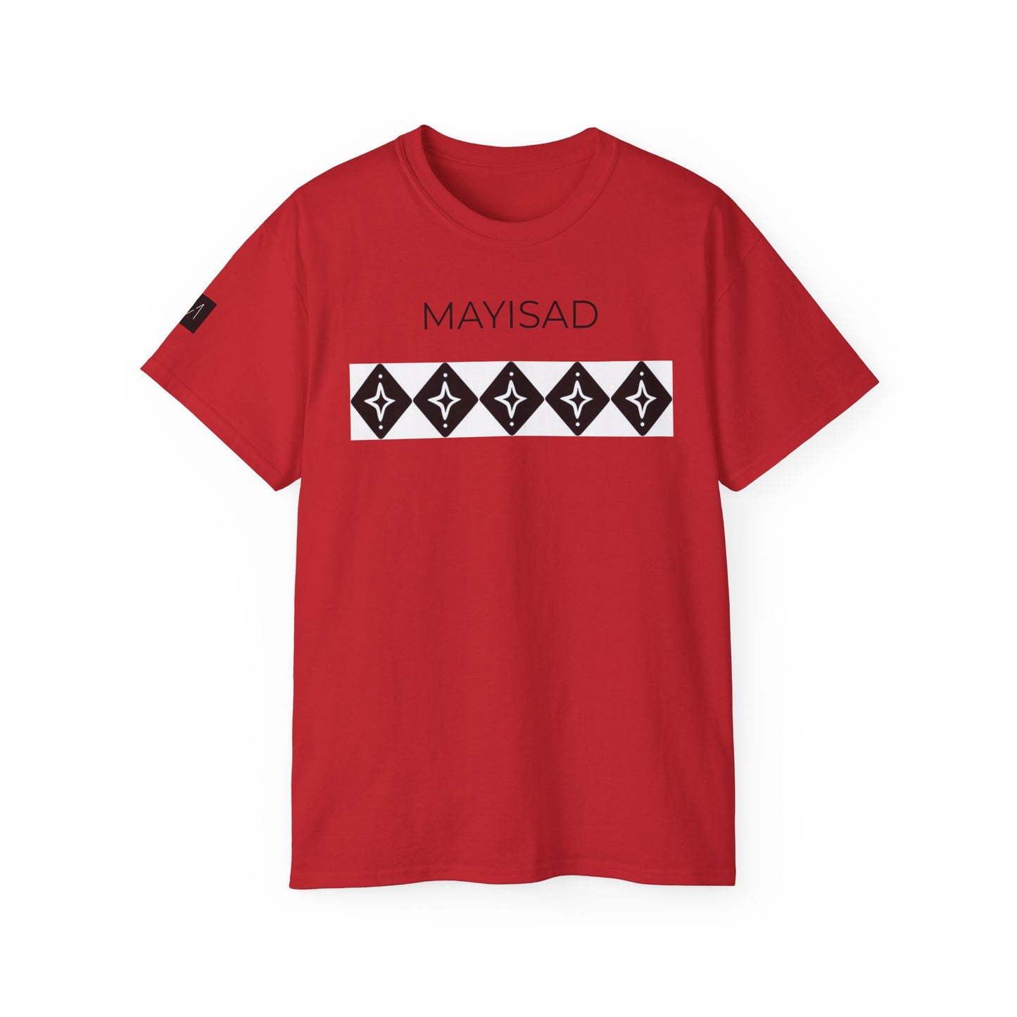 Camiseta de manga corta y cuello redondo