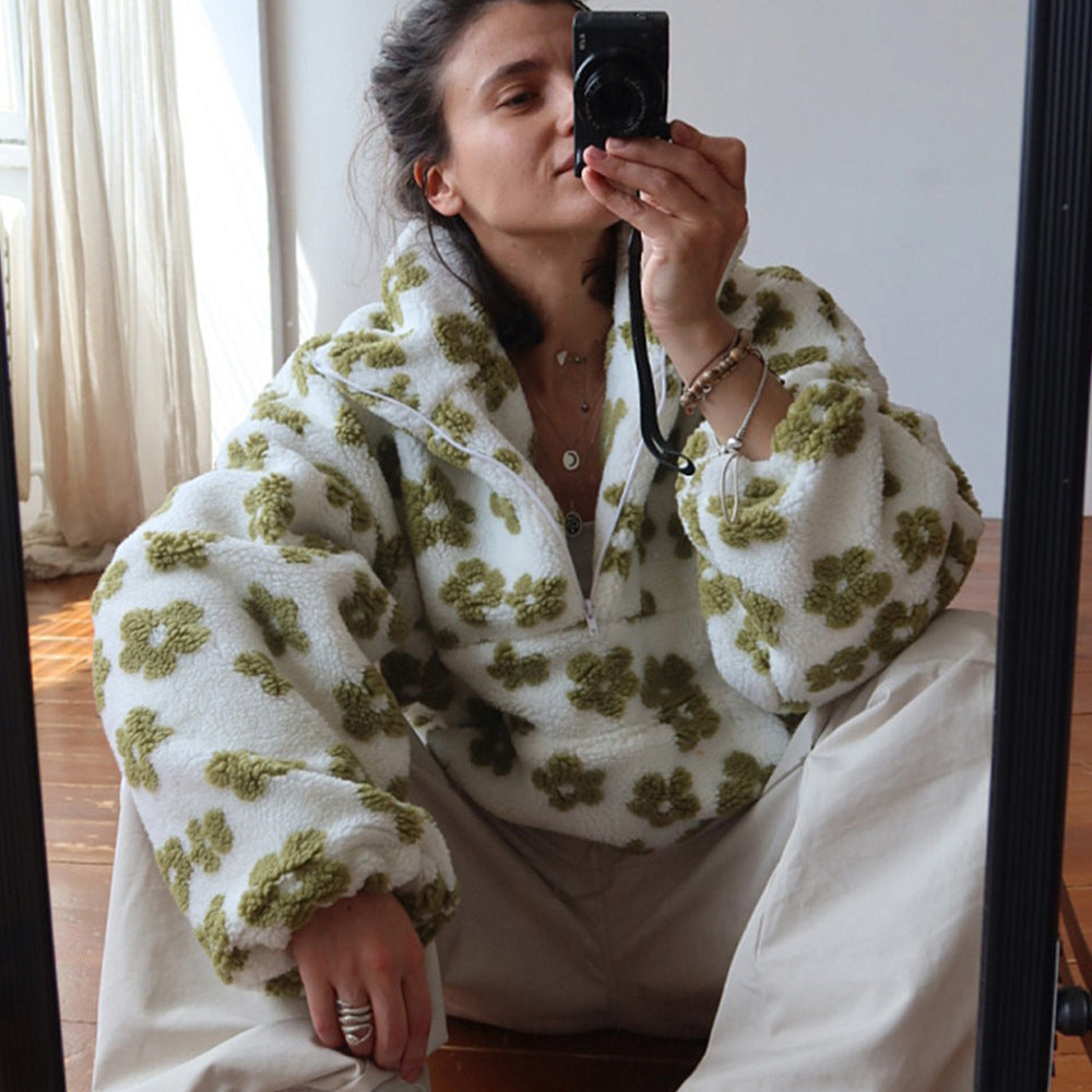 Winter Flowers Sweatshirt