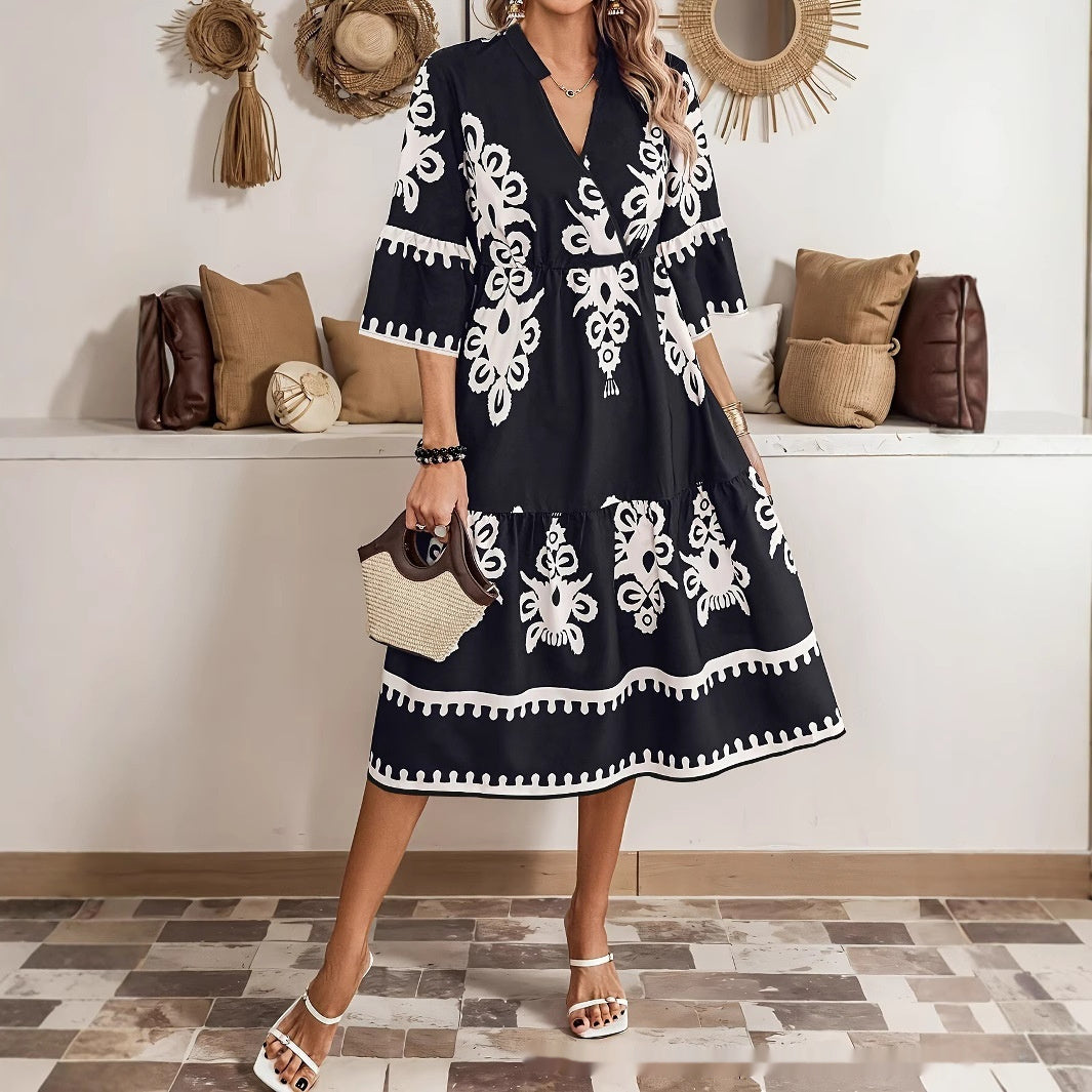 Women's Print Dress