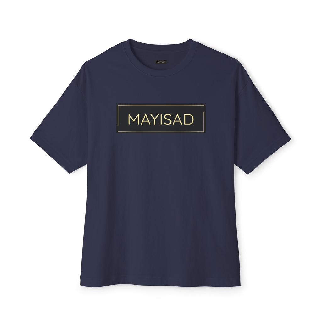 Unisex Oversized T-shirt Black Gold