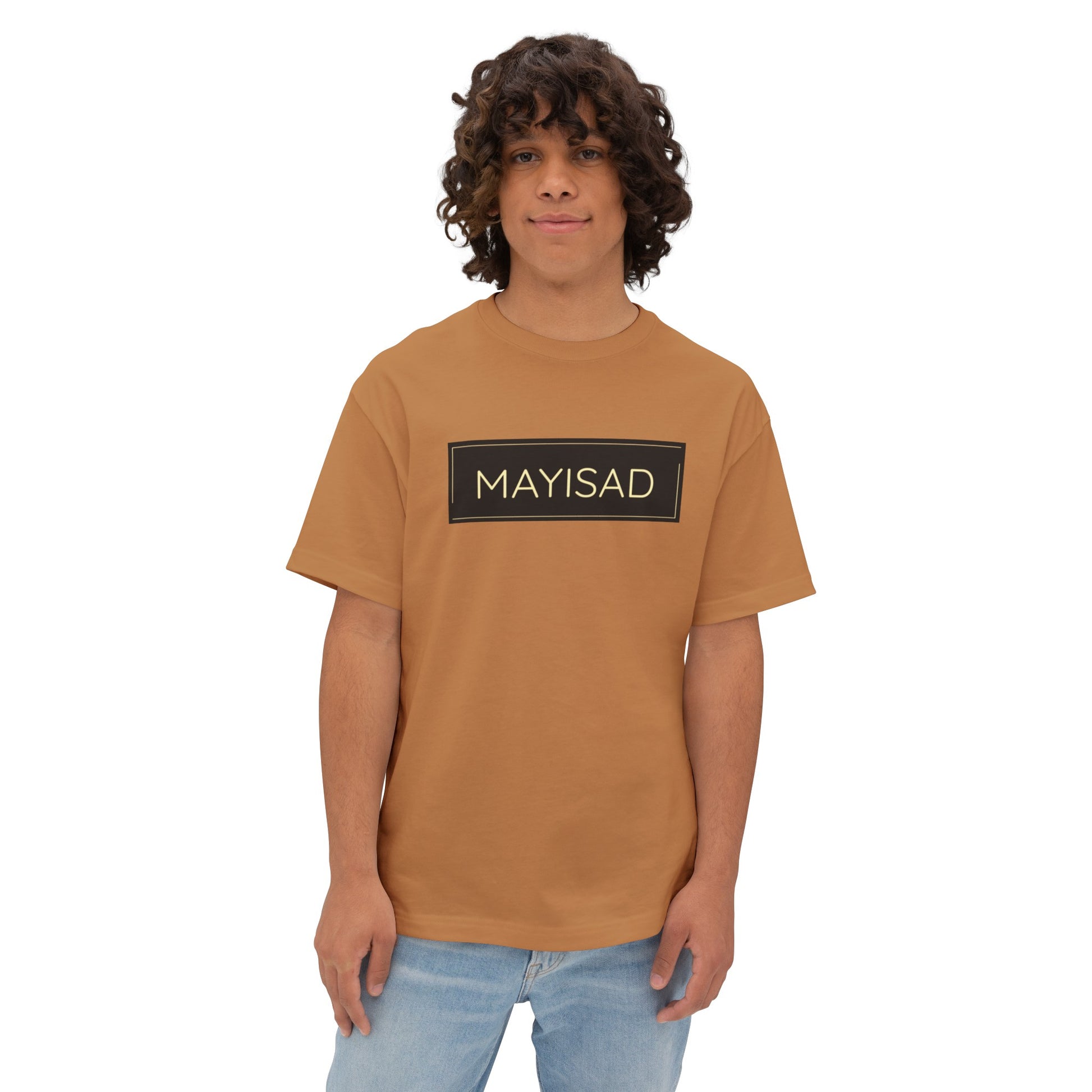 Unisex Oversized T-shirt Black Gold