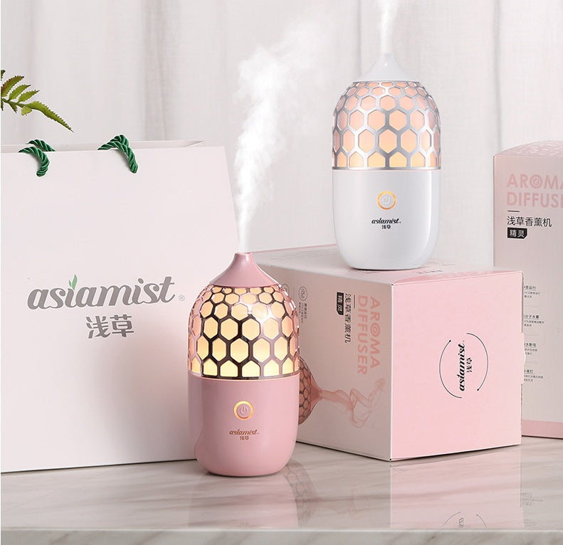 Difusor de aroma rosa