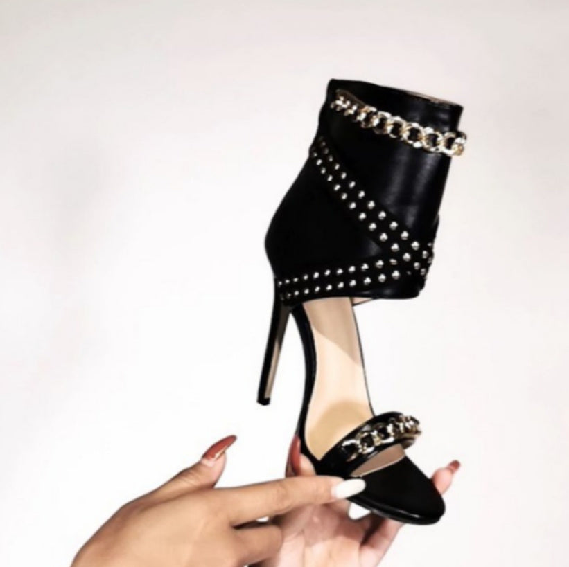 Women's Open-toe High-heeled Sandals
