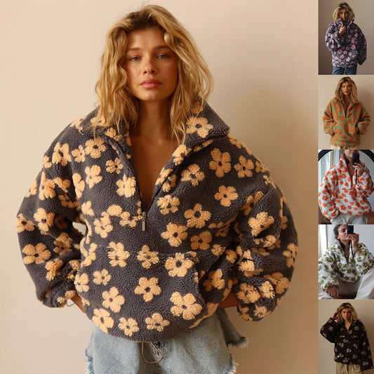 Winter Flowers Sweatshirt
