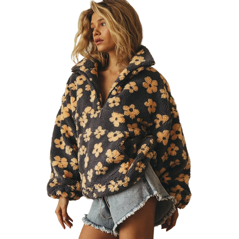 Winter Flowers Sweatshirt