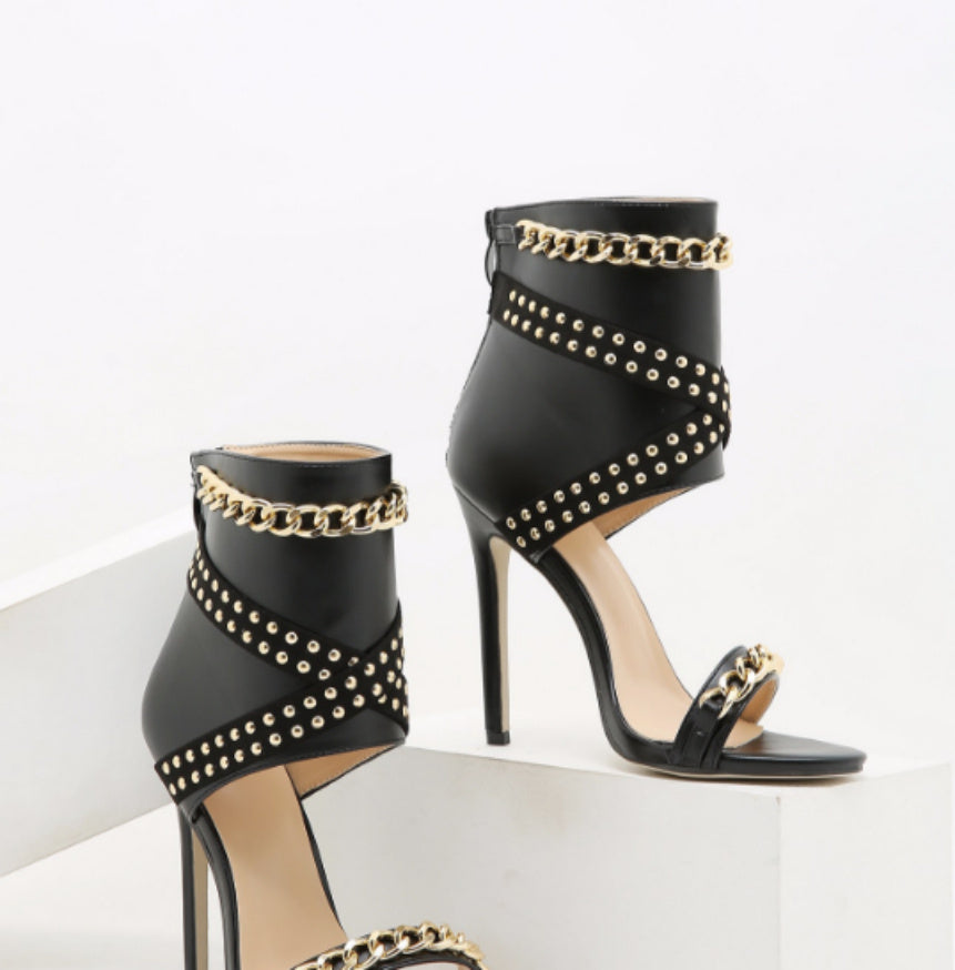 Women's Open-toe High-heeled Sandals