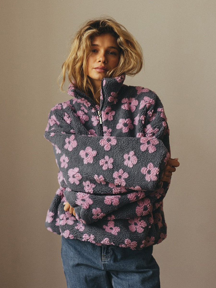 Winter Flowers Sweatshirt