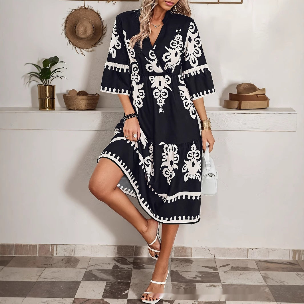 Women's Print Dress