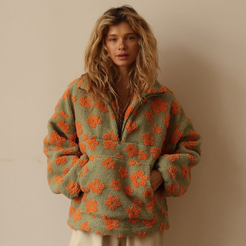 Winter Flowers Sweatshirt