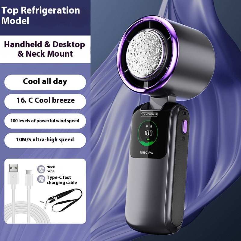 High-Speed Handheld Eletric Fan