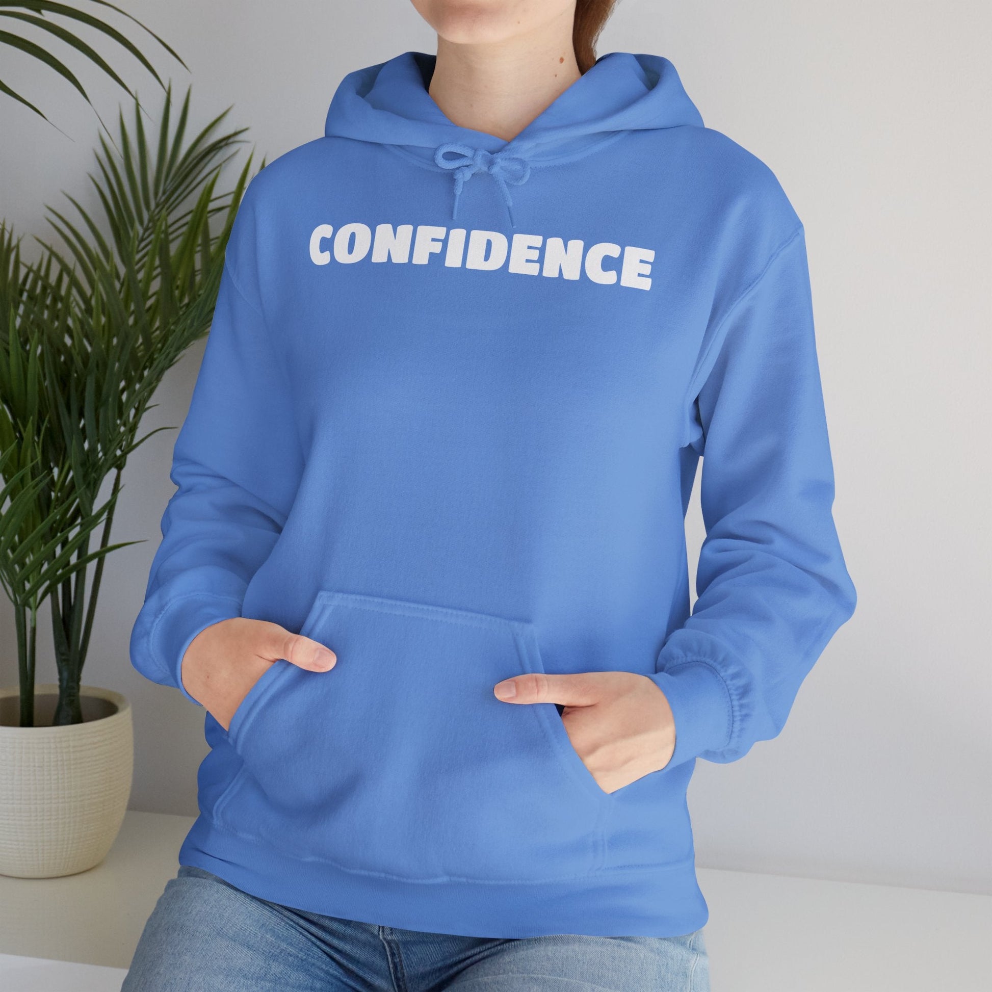 Confidence Hooded Sweatshirt - MAYISAD