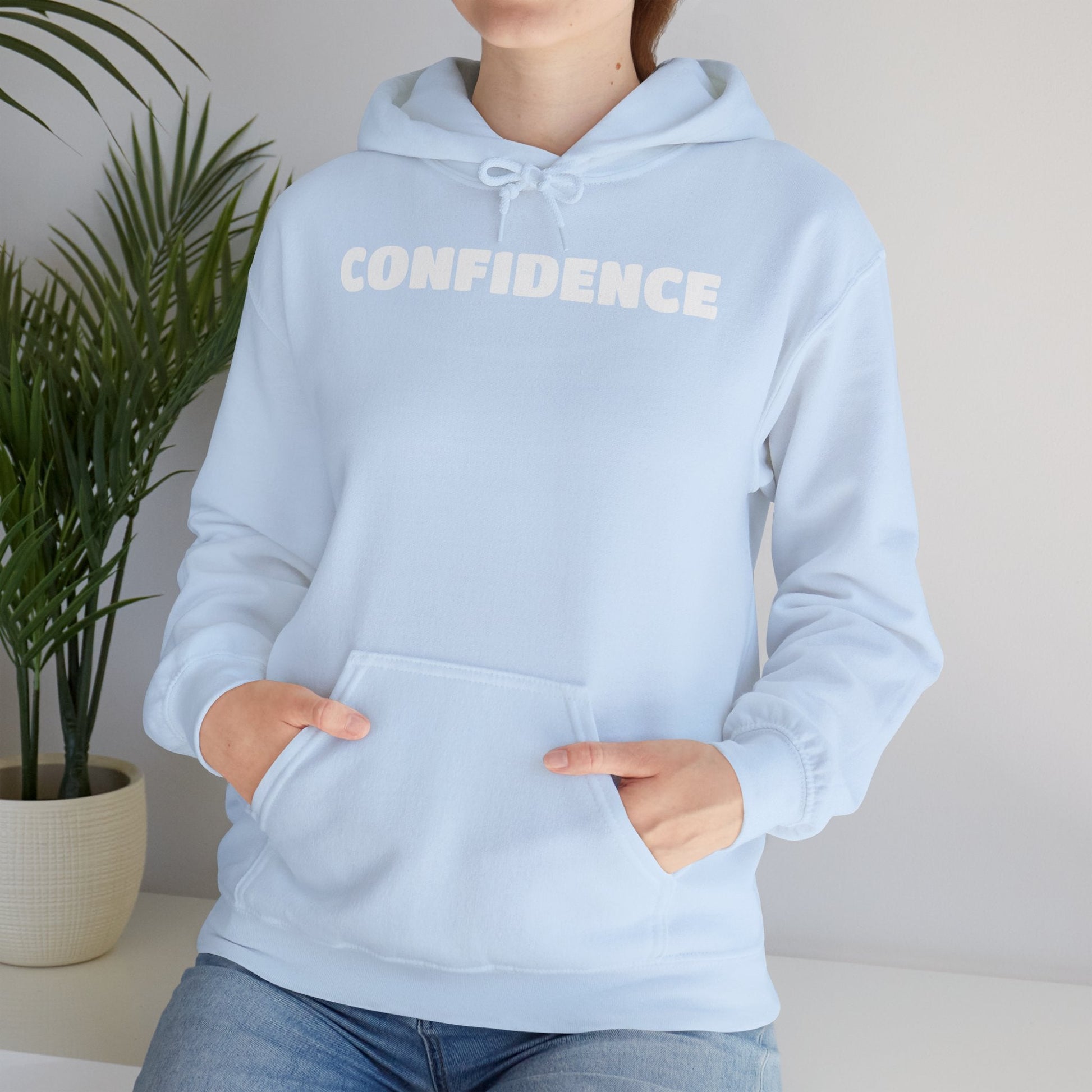 Confidence Hooded Sweatshirt - MAYISAD