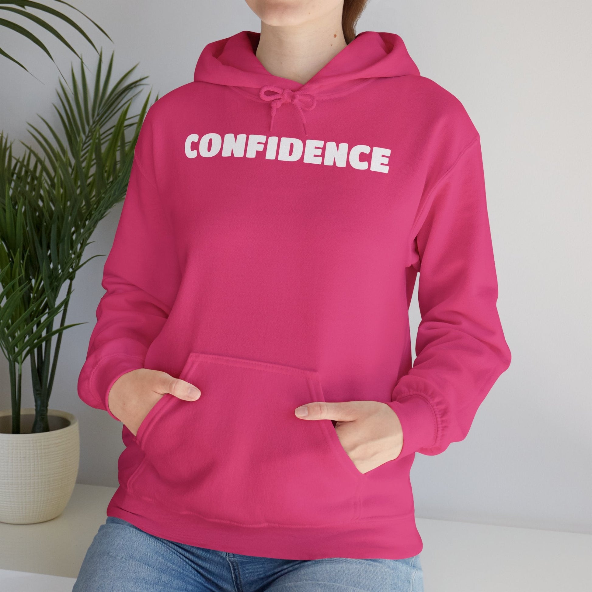 Confidence Hooded Sweatshirt - MAYISAD