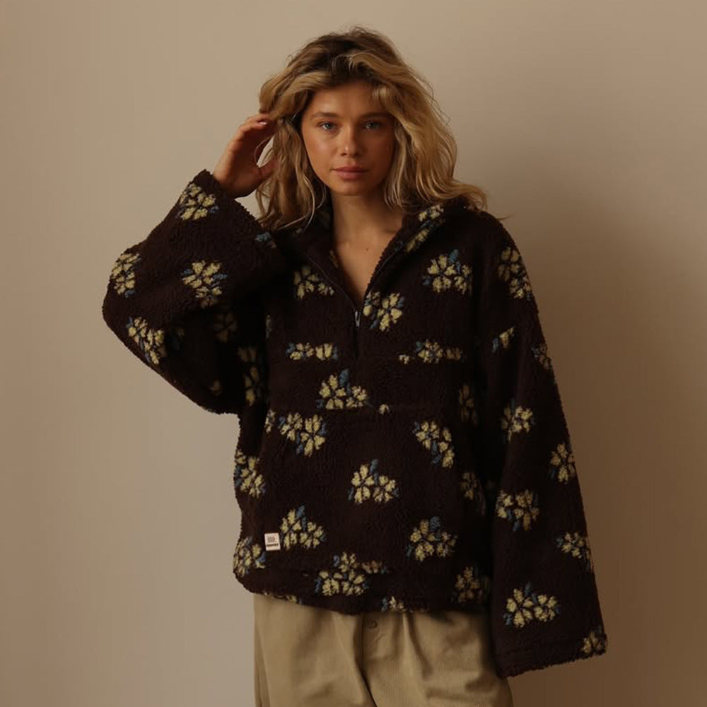 Winter Flowers Sweatshirt