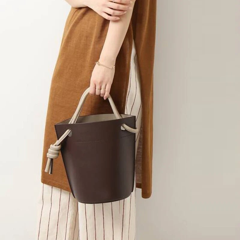 Fashion Bucket Bag Handbag - MAYISAD
