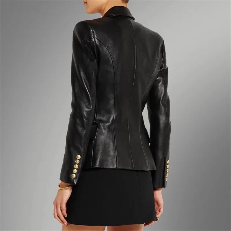 Leather Jacket for Women - MAYISAD Paris