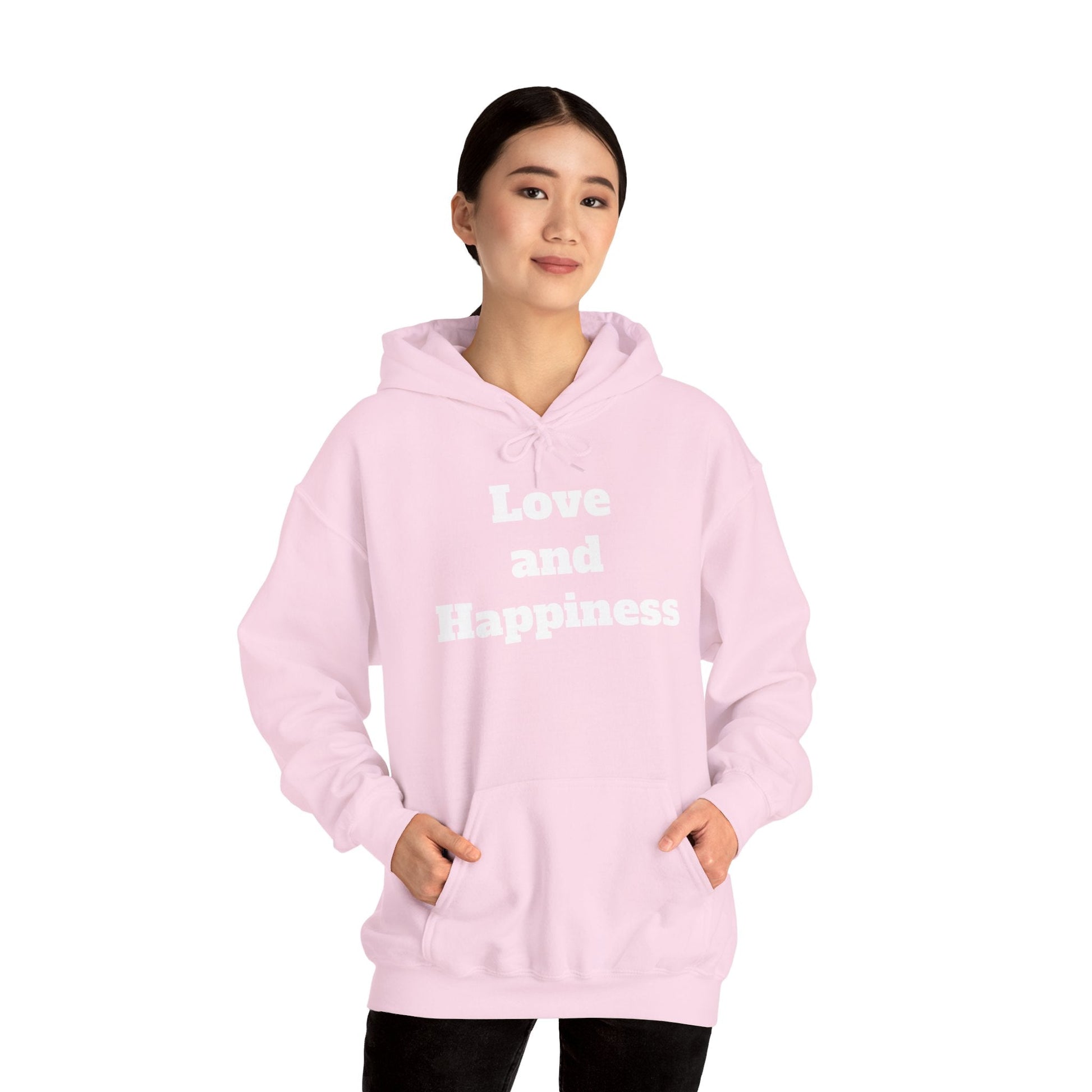 Love and Happiness Hooded Sweatshirt - MAYISAD