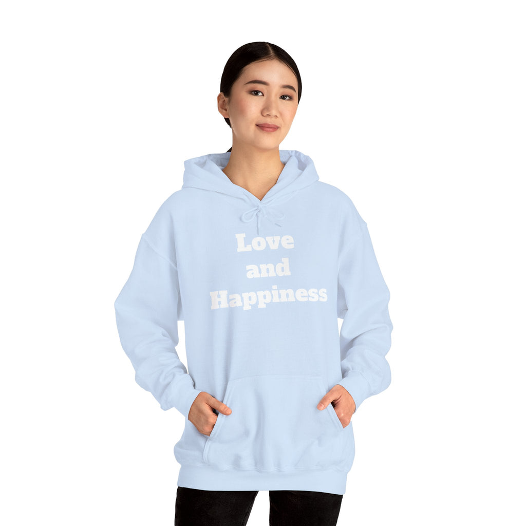 Love and Happiness Hooded Sweatshirt - MAYISAD