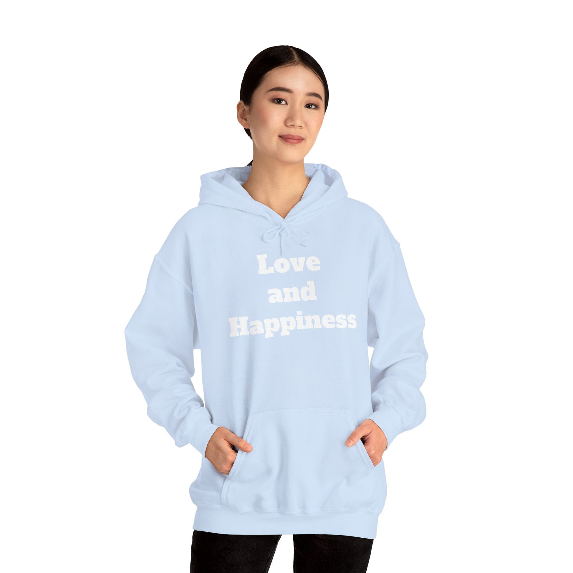 Love and Happiness Hooded Sweatshirt - MAYISAD