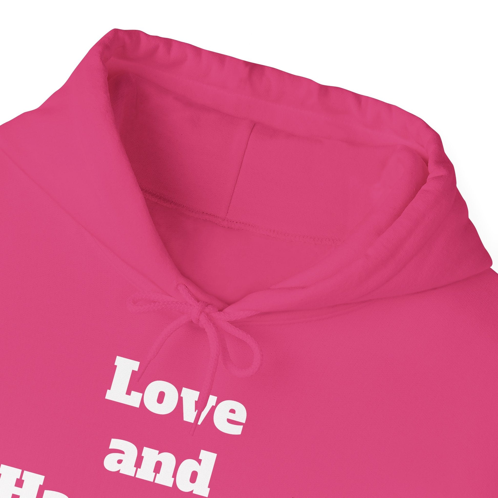 Love and Happiness Hooded Sweatshirt - MAYISAD