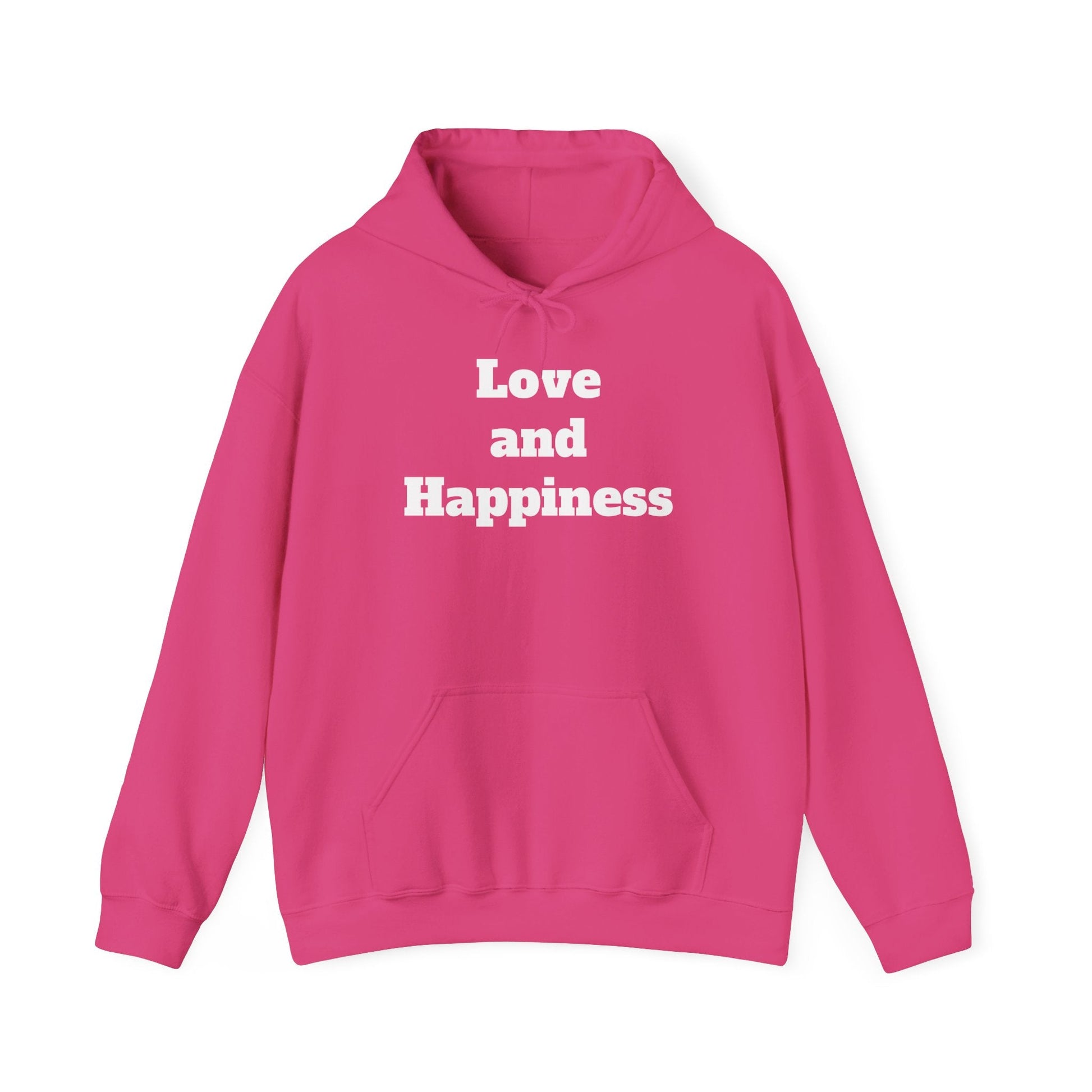 Love and Happiness Hooded Sweatshirt - MAYISAD