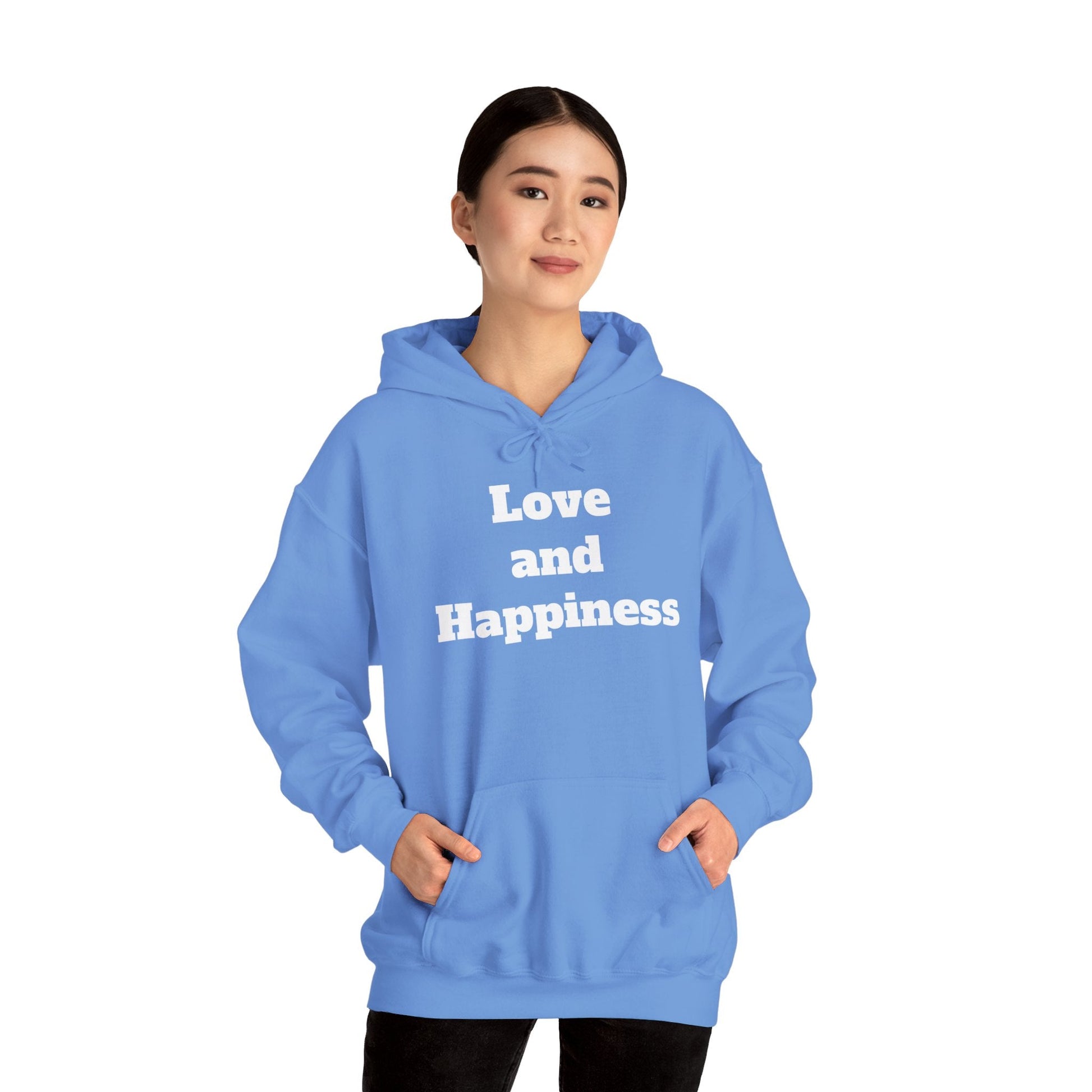 Love and Happiness Hooded Sweatshirt - MAYISAD