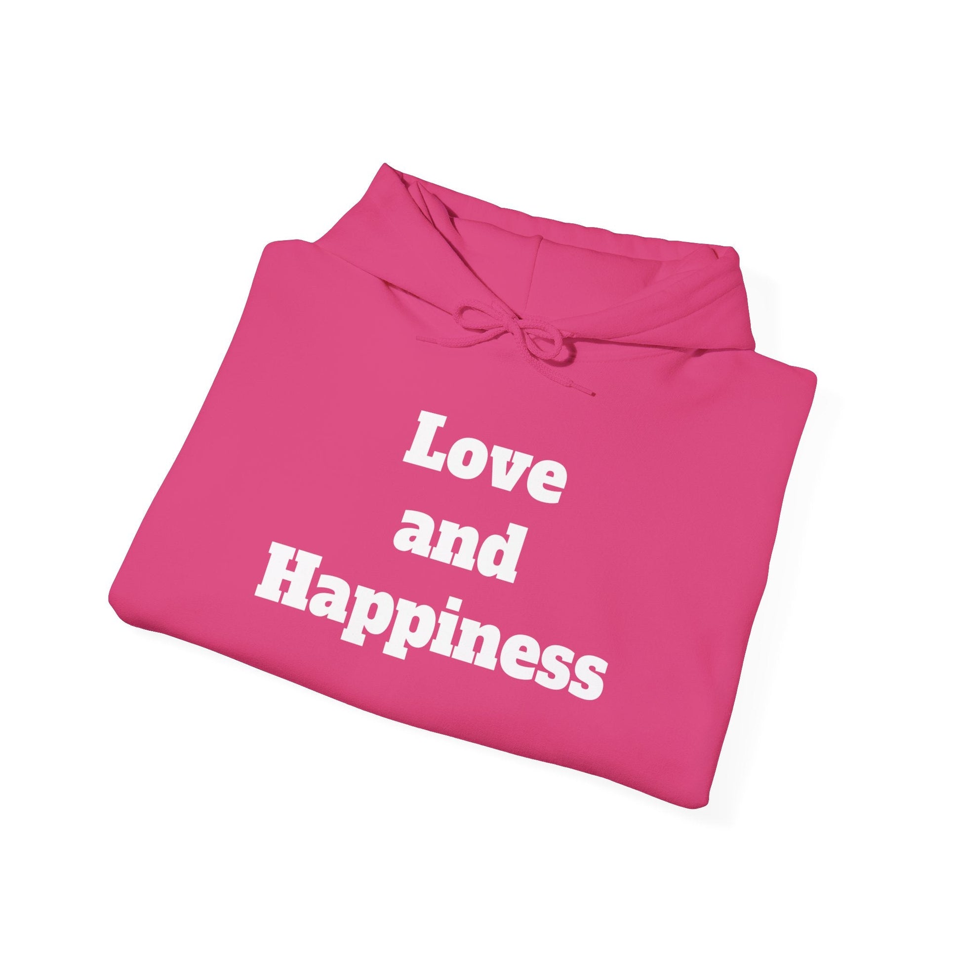 Love and Happiness Hooded Sweatshirt - MAYISAD