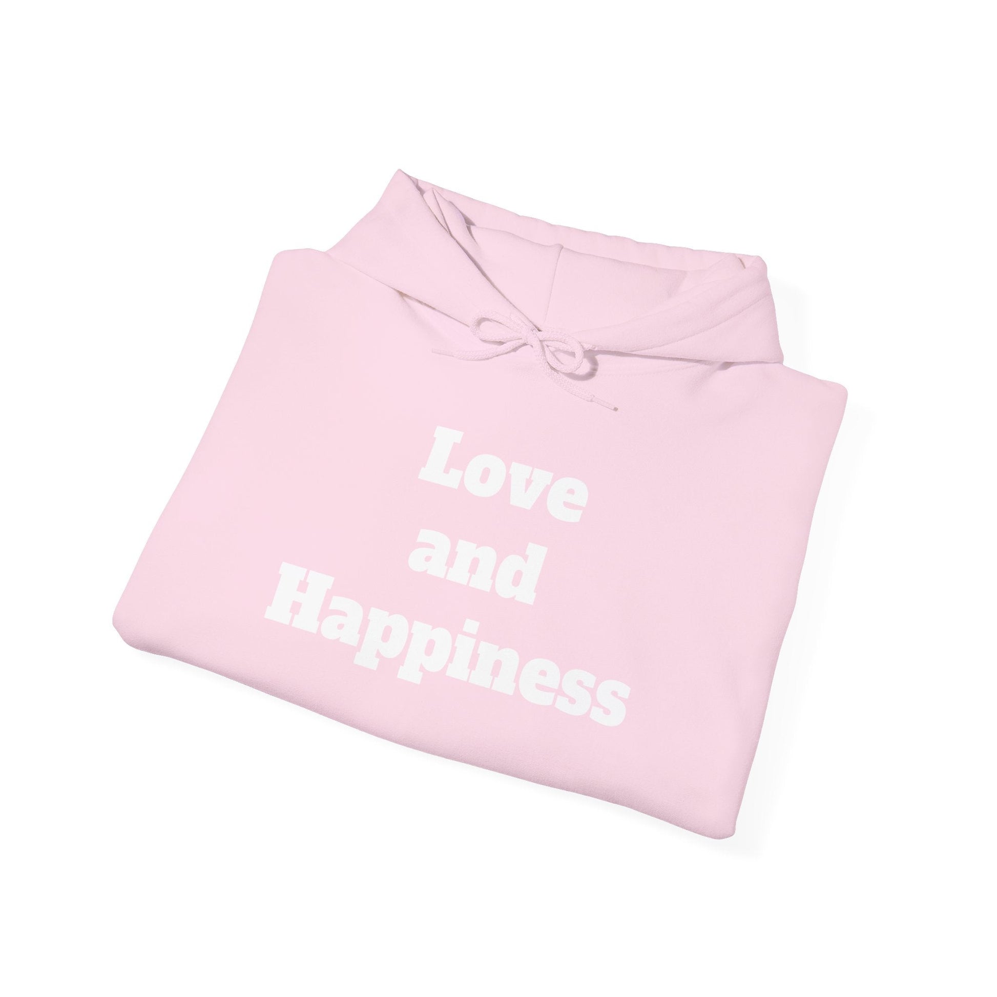 Love and Happiness Hooded Sweatshirt - MAYISAD