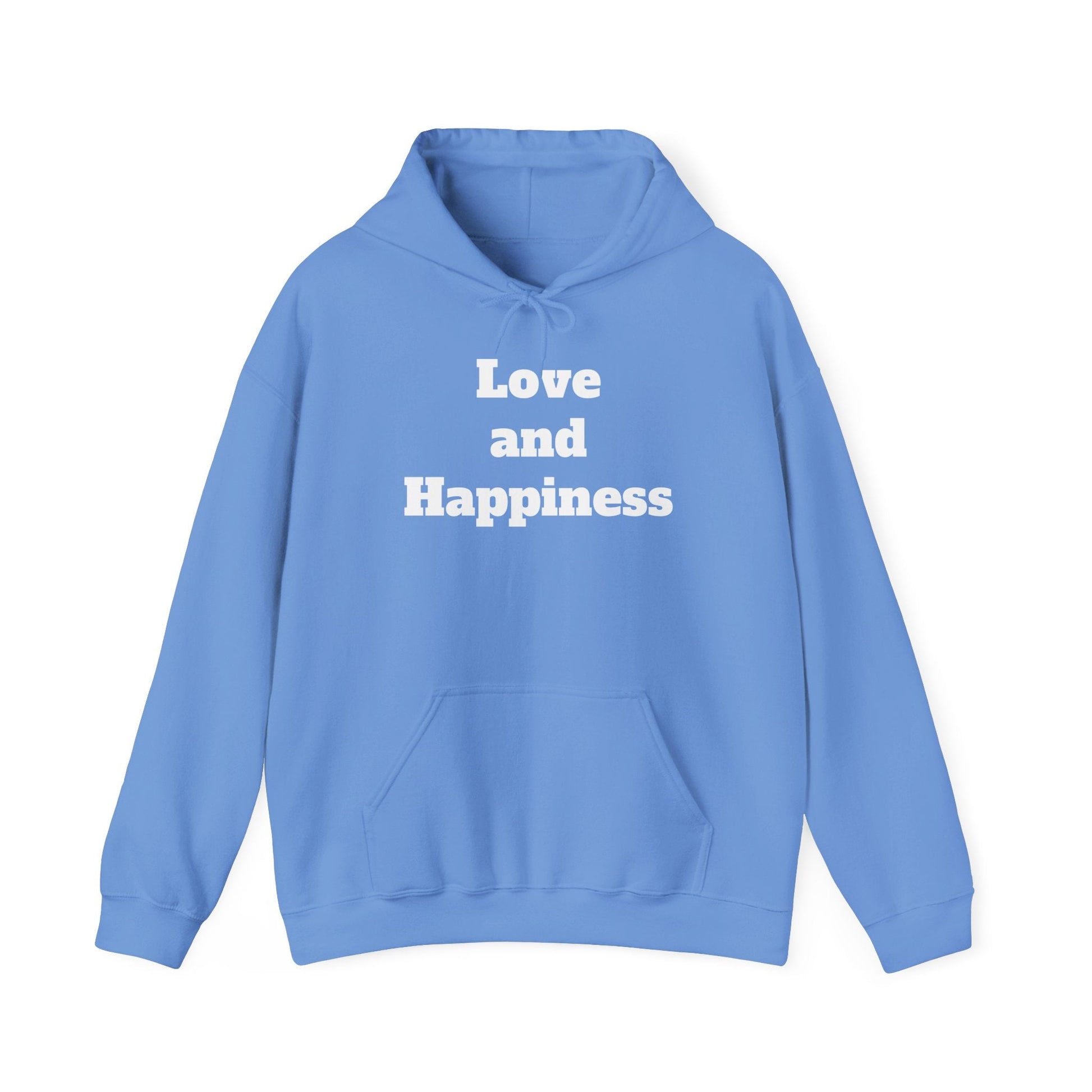 Love and Happiness Hooded Sweatshirt - MAYISAD