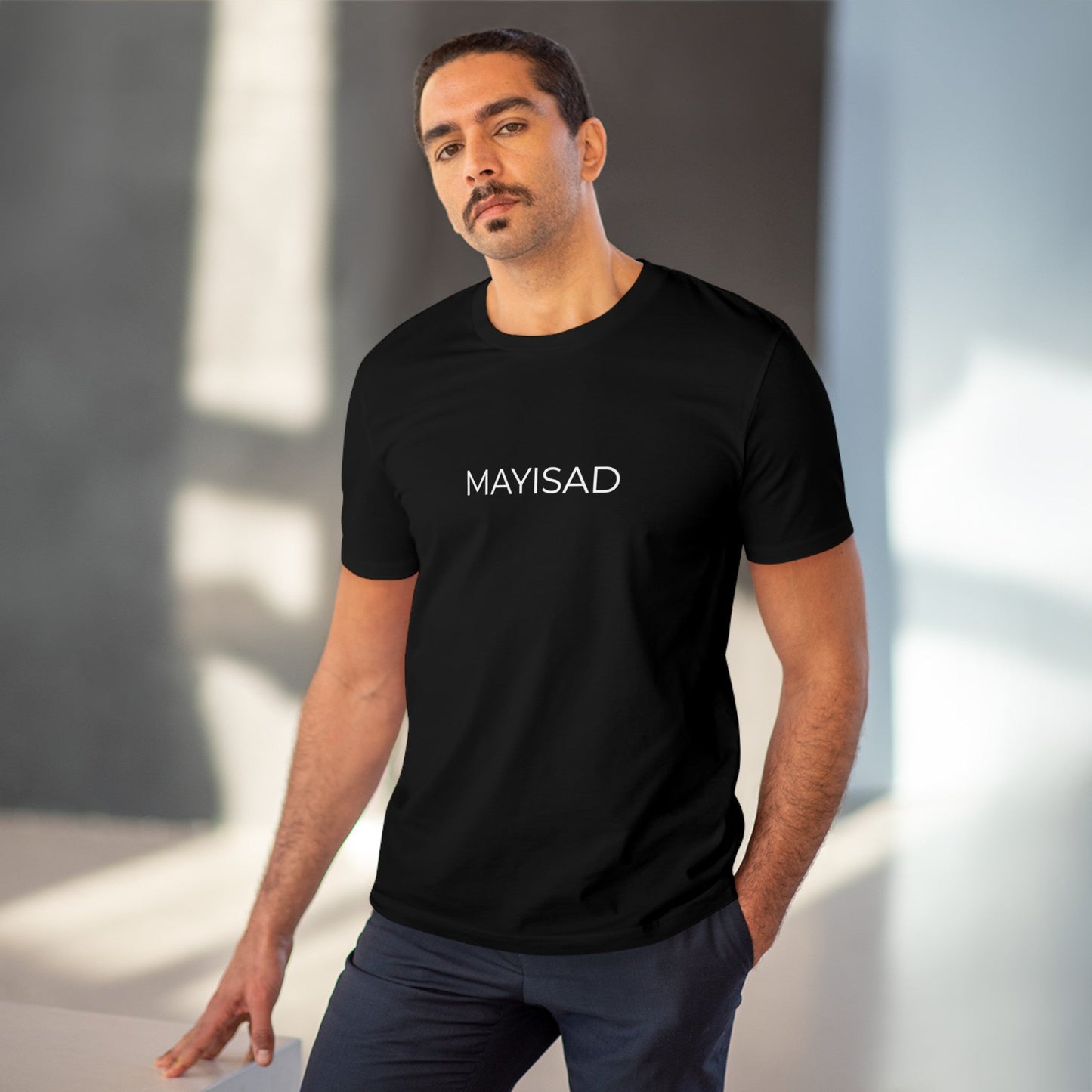 Men's round - neck T - shirt - MAYISAD