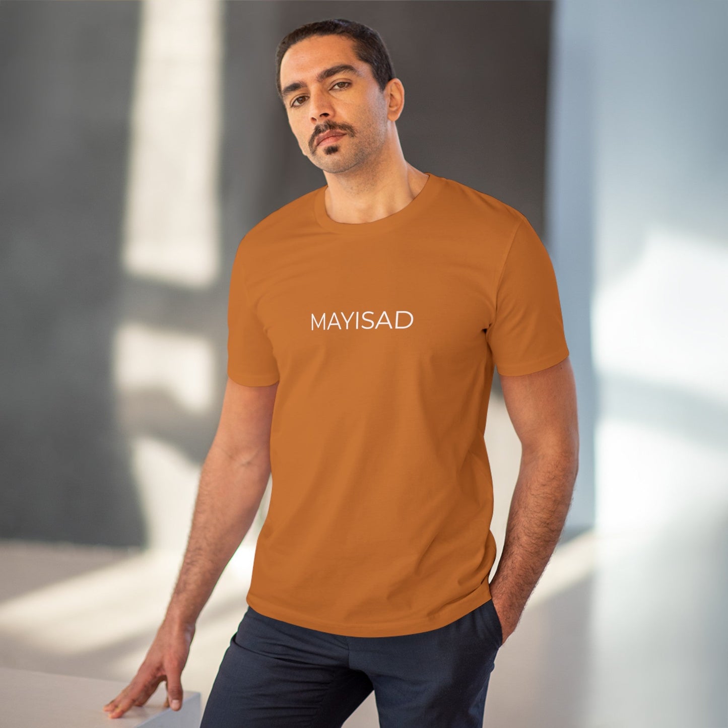 Men's round - neck T - shirt - MAYISAD