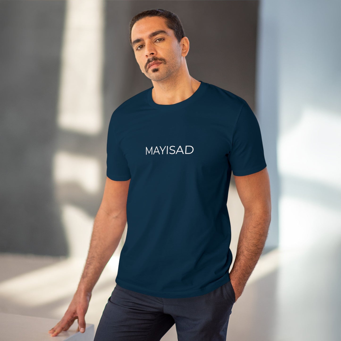 Men's round - neck T - shirt - MAYISAD