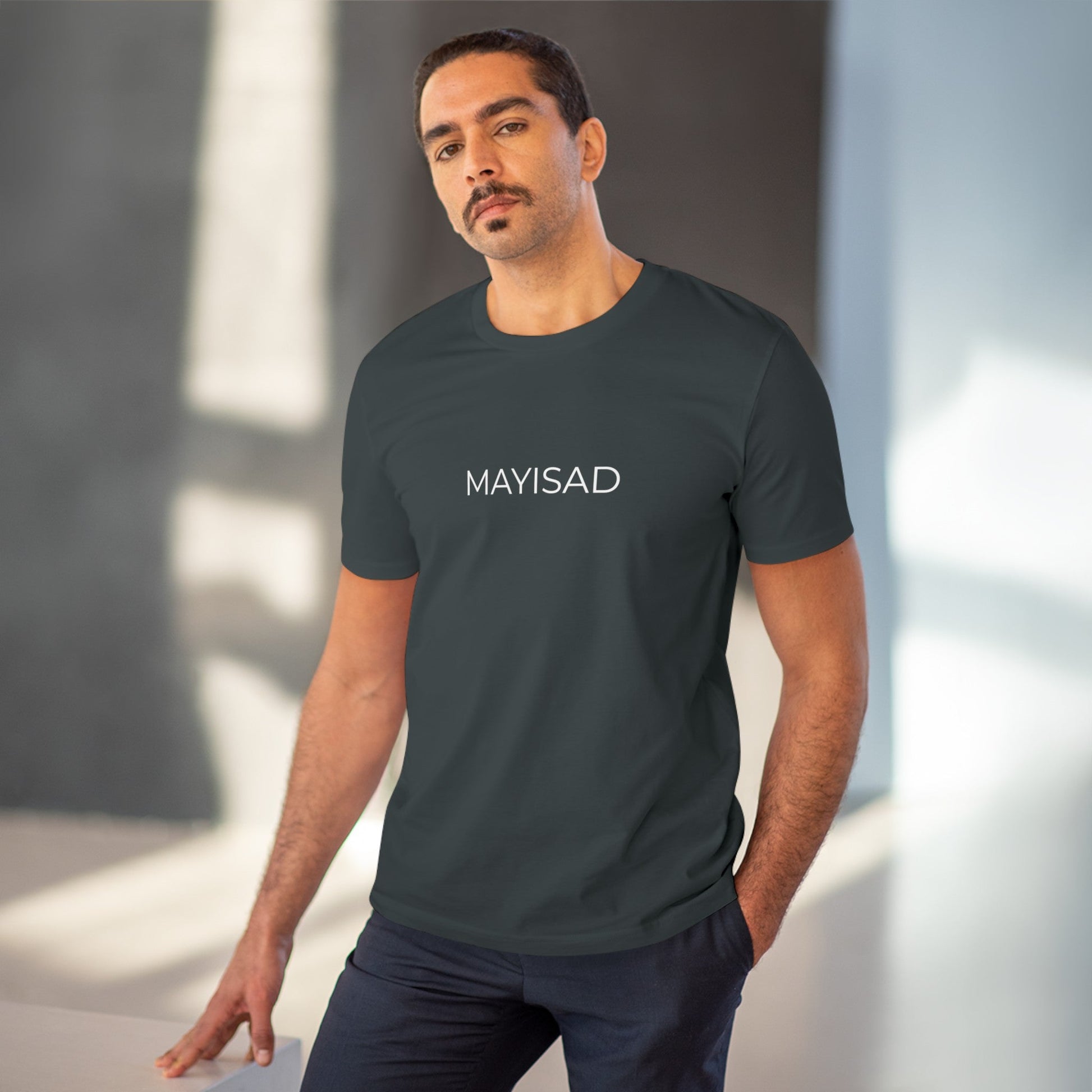 Men's round - neck T - shirt - MAYISAD