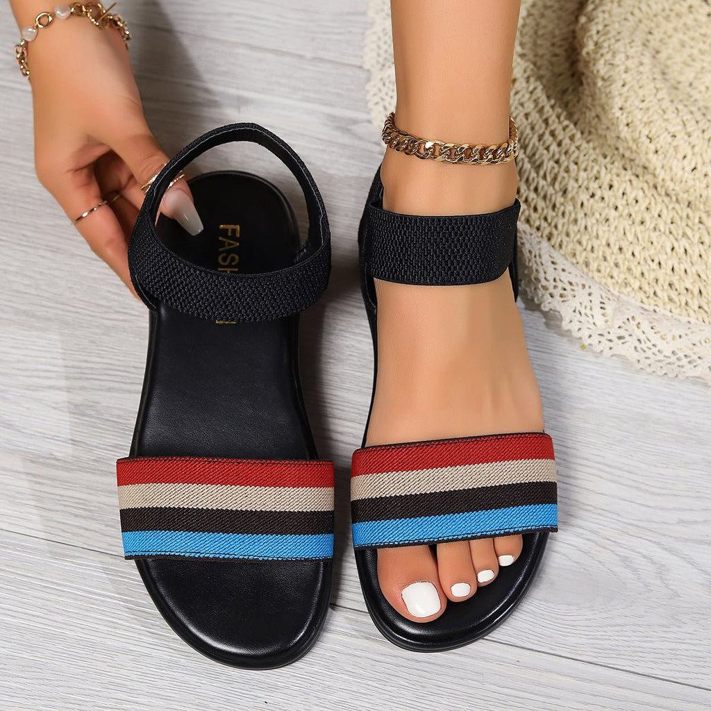 Summer Fashion Sandals Rainbow For Women - MAYISAD