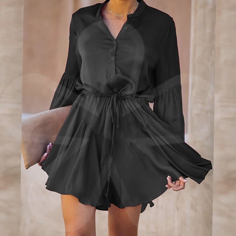 Summer shirt dress for ladies - MAYISAD