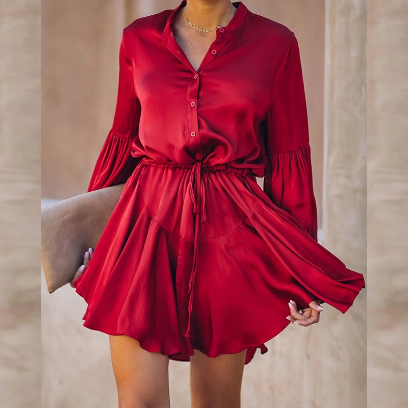 Summer shirt dress for ladies - MAYISAD